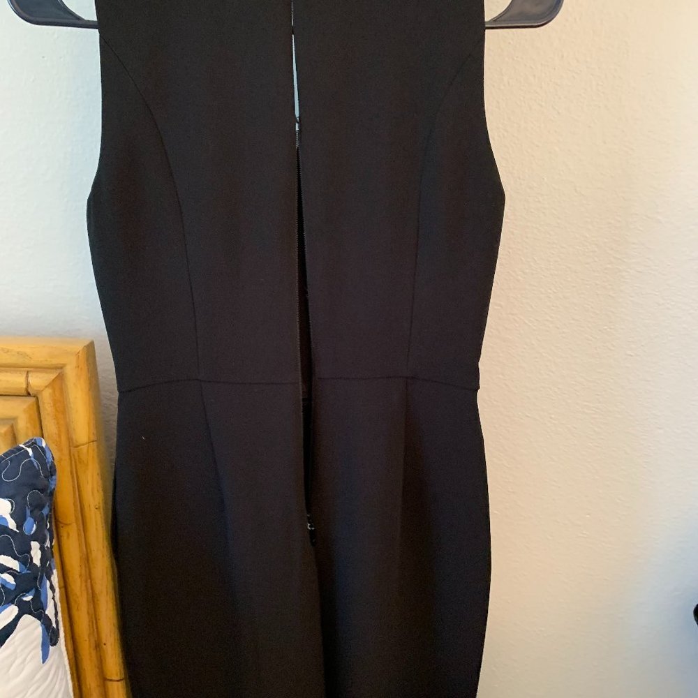BCBG Woman's Wide-Leg Sleeveless Jumpsuit, Black, Size 2 - Picture 5 of 6